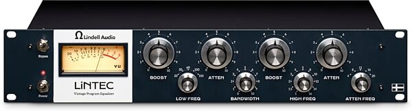 open zoom image for Lindell Audio Lintec Solid State Program Equalizer, New, Action Position Back
