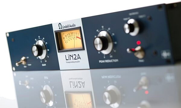 open zoom image for Lindell Audio LiN2A Vintage Leveling Amplfier, New, Action Position Back