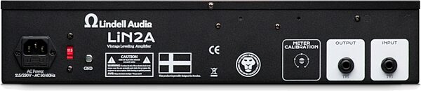 open zoom image for Lindell Audio LiN2A Vintage Leveling Amplfier, New, Action Position Back