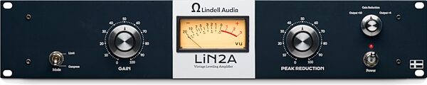 open zoom image for Lindell Audio LiN2A Vintage Leveling Amplfier, New, Action Position Back