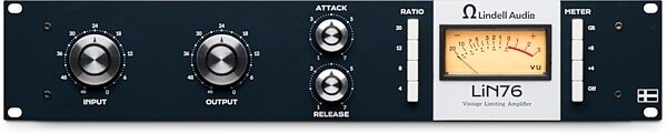 open zoom image for Lindell Audio LiN76 Vintage FET Compressor, New, Action Position Front