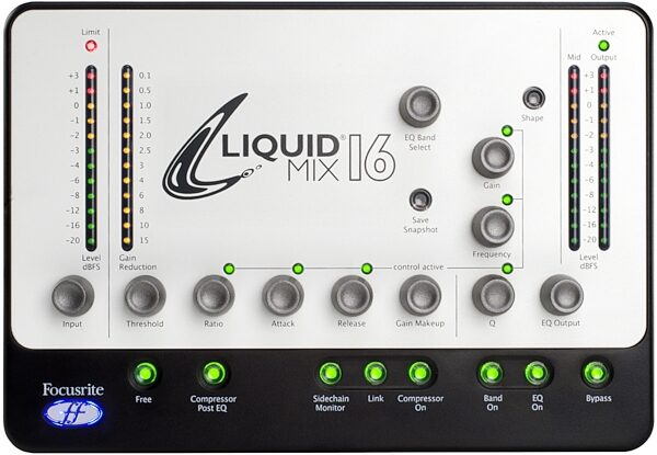 open zoom image for Focusrite Liquid Mix 16 FireWire Mix Processor (Macintosh and Windows), Top