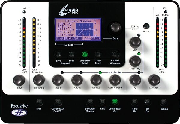 open zoom image for Focusrite Liquid Mix FireWire Mix Processor (Macintosh and Windows), Front