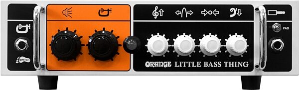open zoom image for Orange Little Bass Thing Bass Amplifier Head (500 Watts), New, Action Position Back