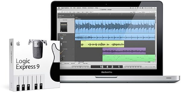 open zoom image for Apple Logic Express Music Production Software (Macintosh), Main