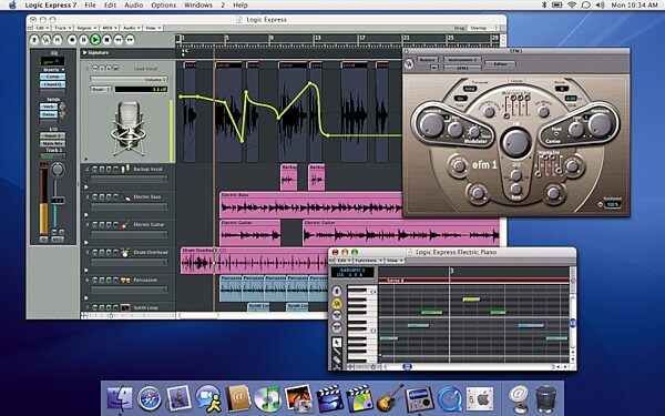 open zoom image for Apple Logic Express Music Production Software (Macintosh), Screenshot 2