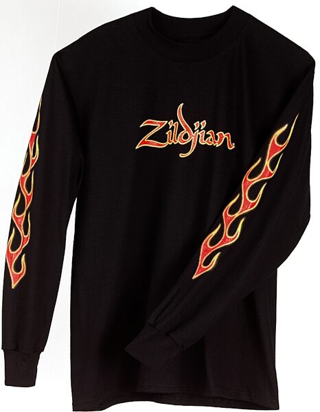 open zoom image for Zildjian Long Sleeve Fire T-Shirt, Main
