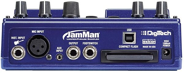 open zoom image for DigiTech JamMan Looper Performance Loop Pedal, Rear