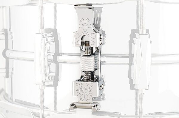open zoom image for Ludwig LA654BM Acrolite Aluminum Snare, 6.5x14 Inch, Action Position Back
