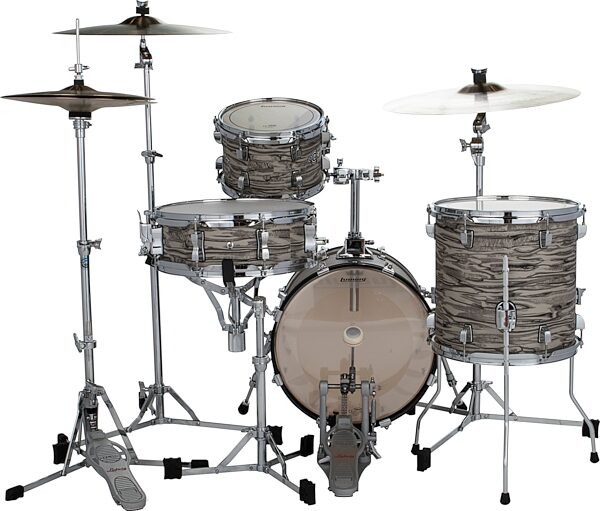 open zoom image for Ludwig LC179XX Breakbeats by Questlove Compact Drum Shell Kit, 4-Piece, Action Position Back