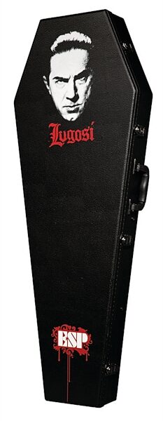 open zoom image for ESP LTD Tales From the Grave Bela Lugosi Electric Guitar (with Case), Case