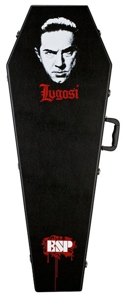 open zoom image for ESP LTD Tales From the Grave Bela Lugosi Electric Guitar (with Case), Case Front