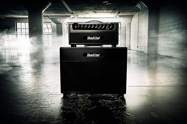 open zoom image for Bad Cat Lynx Guitar Amplifier Head (50 Watts), New, Action Position Back