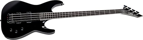 open zoom image for ESP LTD M-1004 Electric Bass, Black, Action Position Back