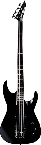 open zoom image for ESP LTD M-1004 Electric Bass, Black, Action Position Back