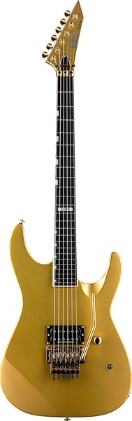 open zoom image for ESP LTD M1 Custom 87 Electric Guitar, Metallic Gold, Action Position Back