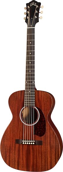 open zoom image for Guild M-20E Acoustic-Electric Guitar (with Case), Natural, Action Position Back