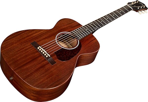 open zoom image for Guild M-20E Acoustic-Electric Guitar (with Case), Natural, Action Position Back