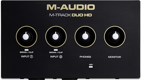 open zoom image for M-Audio M-Track Duo HD Producer Pack, New, Action Position Back