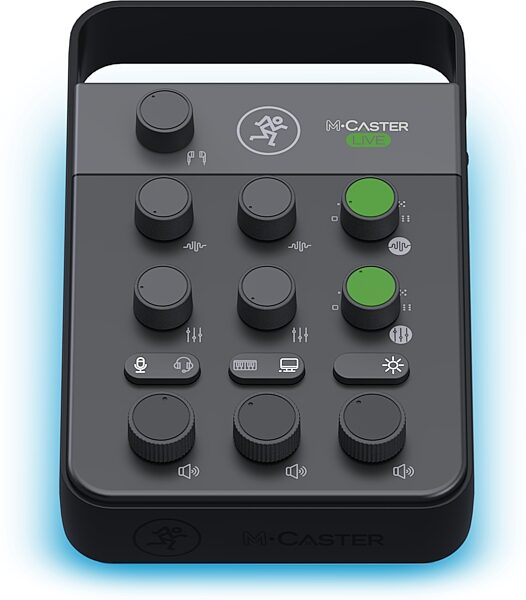 open zoom image for Mackie M-Caster Live Portable Livestreaming Mixer, Black, Main