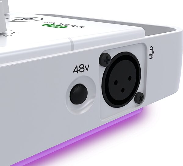 open zoom image for Mackie M-Caster Live Portable Livestreaming Mixer, White, Open Box (Very Good), Detail Side