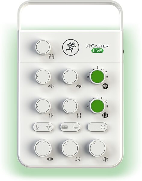 open zoom image for Mackie M-Caster Live Portable Livestreaming Mixer, White, Open Box (Very Good), Main
