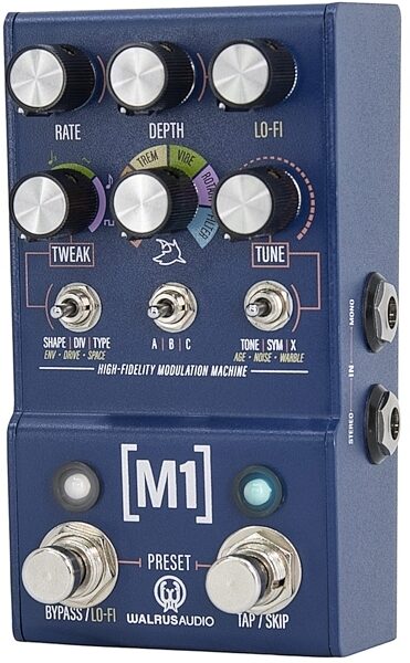 open zoom image for Walrus Audio MAKO Series M1 High-Fidelity Modulation Machine Pedal, view