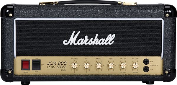 open zoom image for Marshall Studio Classic JCM 800 Guitar Amplifier Head (20 Watts), New, Action Position Back