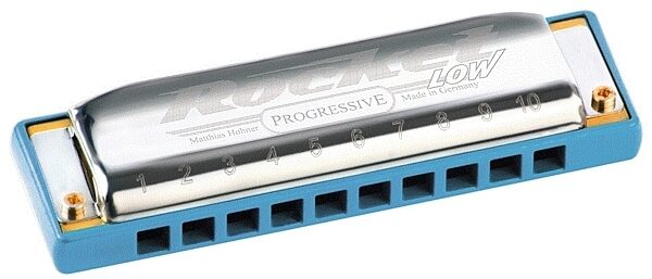 open zoom image for Hohner Rocket Low Harmonica, Key of C, Main