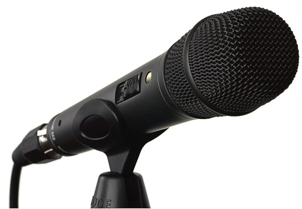 open zoom image for Rode M2 Supercardioid Handheld Condenser Microphone, New, Angle On Stand