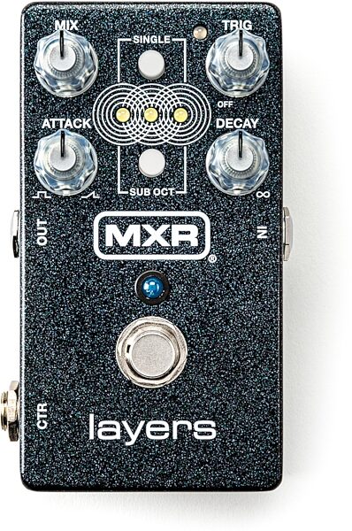 open zoom image for MXR M307 Layers Pedal, New, Action Position Back