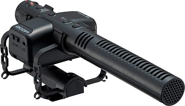 open zoom image for Zoom M3 MicTrak Stereo Shotgun Microphone/Recorder, New, Action Position Back
