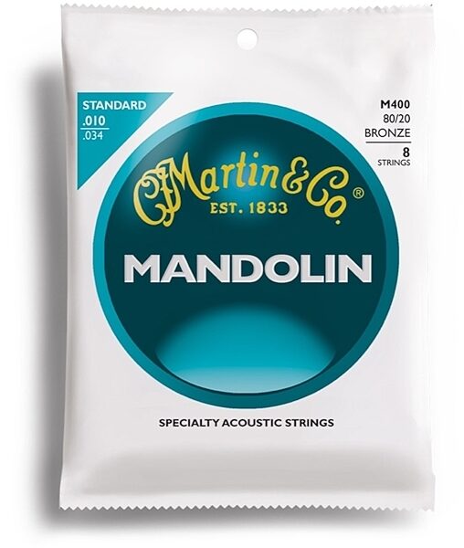 open zoom image for Martin M400 Bronze Mandolin Strings, Main