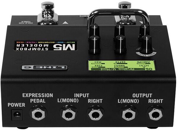 open zoom image for Line 6 M5 Stompbox Modeler Pedal, Back