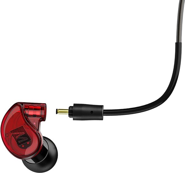open zoom image for MEE Audio M6 Pro 2nd Gen In-Ear Headphone Monitors, Action Position Back