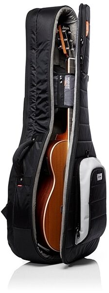 open zoom image for Mono Classic Dual Acoustic-Electric Guitar Case, Black, View 1