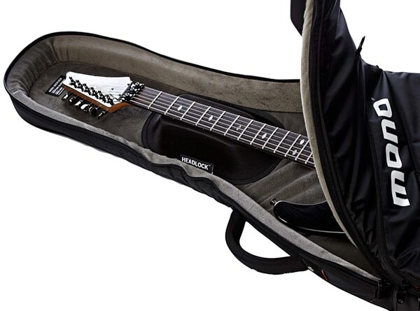 open zoom image for Mono Vertigo Electric Guitar Case, Jet Black, Black Headstock