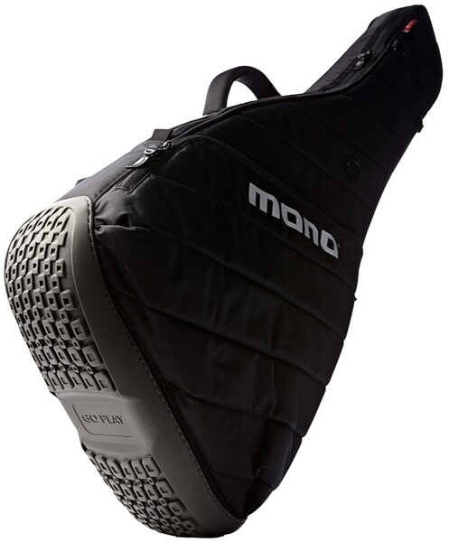 open zoom image for Mono Vertigo Electric Guitar Case, Jet Black, Black Bottom Angle