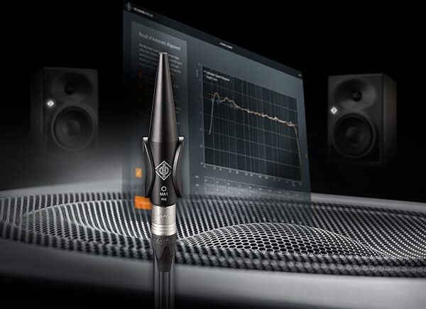 open zoom image for Neumann MA 1 Studio Monitor Alignment Software with Measurement Microphone, New, Action Position Front