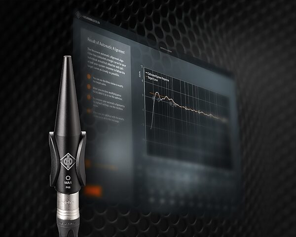 open zoom image for Neumann MA 1 Studio Monitor Alignment Software with Measurement Microphone, New, Action Position Back