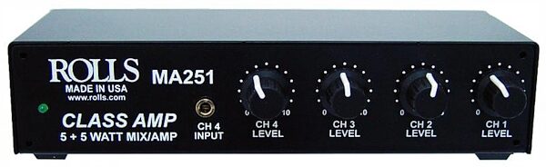 open zoom image for Rolls MA251 Compact Stereo Powered Mixer (5 Watts), Main