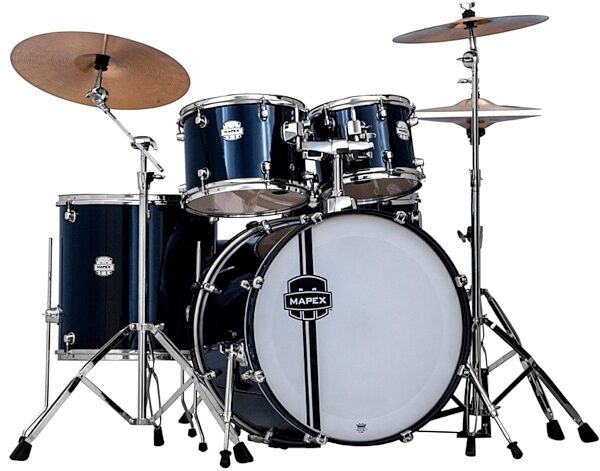 open zoom image for Mapex VR5295TC Voyager SRO Fully Loaded Drum Kit, 5-Piece, Royal Blue