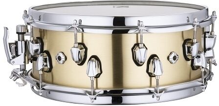 open zoom image for Mapex Black Panther Metallion Brass Snare, 14x5.5 inch, Action Position Back