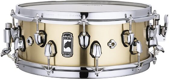 open zoom image for Mapex Black Panther Metallion Brass Snare, 14x5.5 inch, Action Position Back
