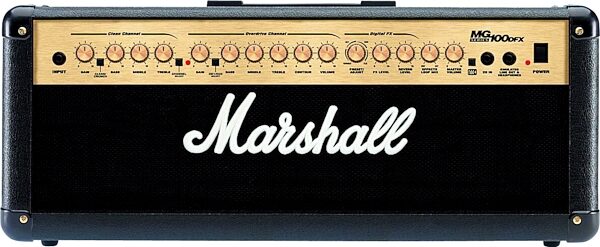 open zoom image for Marshall MG100HDFX Guitar Amplifier Head (100 Watts), Main