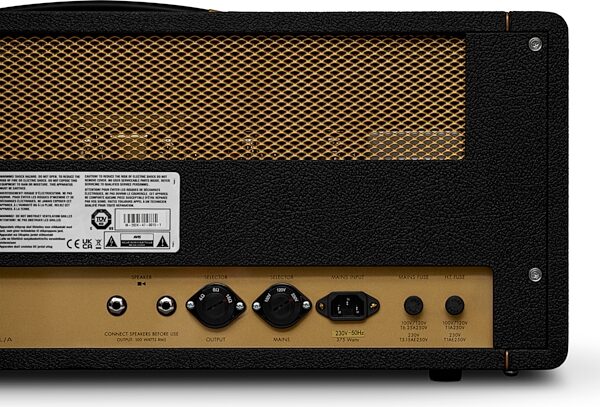 open zoom image for Marshall 1959 Modified Guitar Amplifier Head (100 Watts), Open Box (Like New), Action Position Back