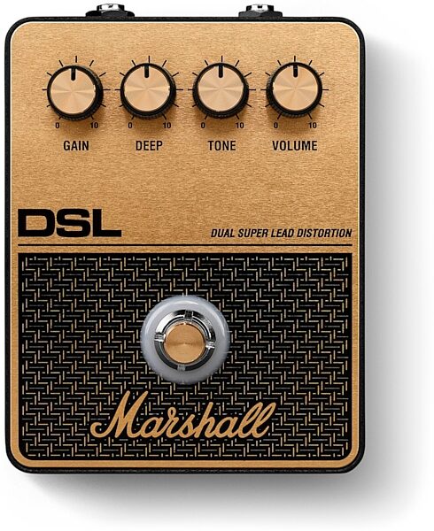 open zoom image for Marshall DSL Overdrive Pedal, New, Action Position Back