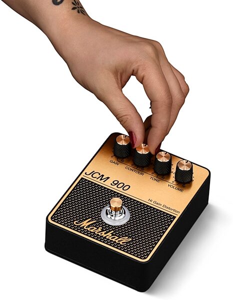 open zoom image for Marshall JCM900 Overdrive Pedal, New, Action Position Back