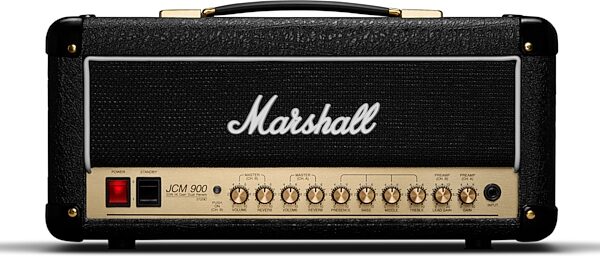 open zoom image for Marshall Studio JCM 900 Guitar Amplifier Head (20 Watts), New, Action Position Back
