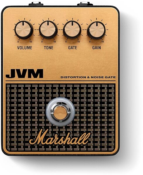 open zoom image for Marshall JVM Overdrive Pedal, New, Action Position Back